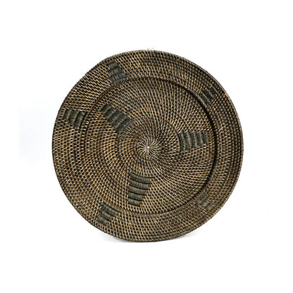 The Jasmine Plate - Brown - L