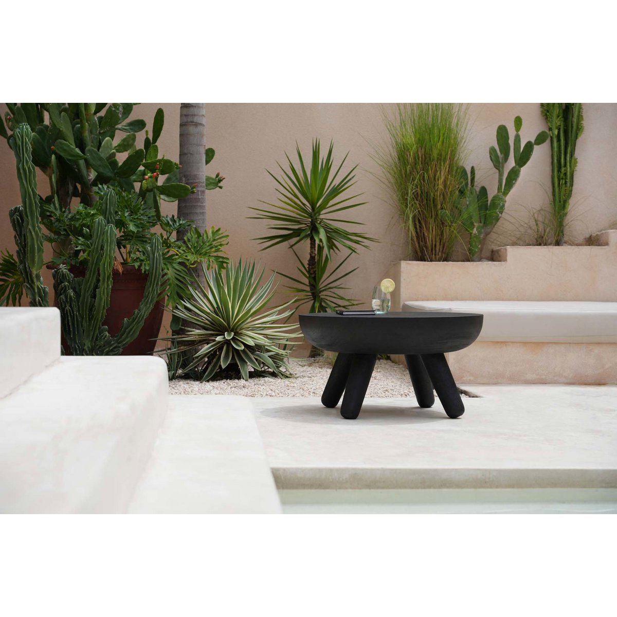 Black Coffee Table - Modern Living Room Style