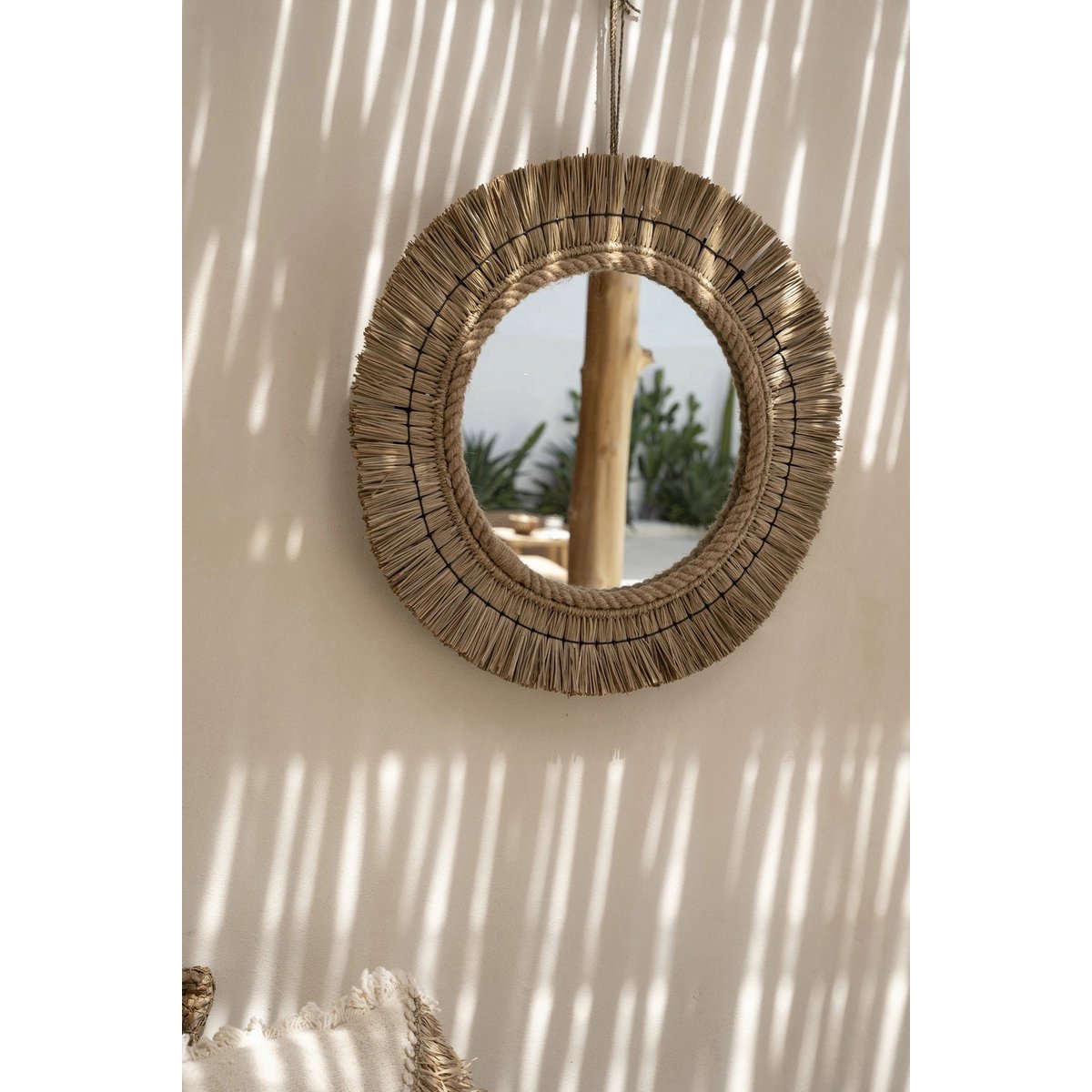Natural St. Barth Mirror