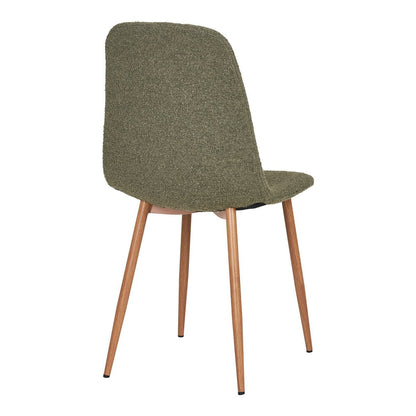 Stockholm Dining Chair - Dark Green, 47x40cm - Set of 2