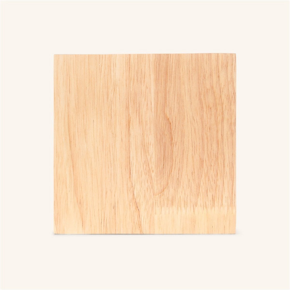 Cordless Wall Light - Light Brown Rubberwood, Rechargeable Dimmable