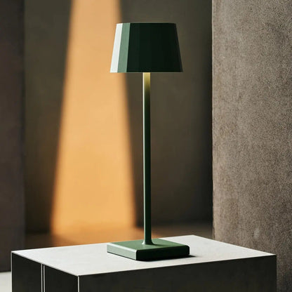 Wouter Sage Green Rechargeable Table Lamp | Wireless Charging & 120-Hour Battery Life