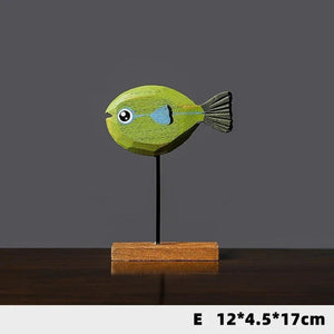 Decorative Fish Model | Wood - JUGLANA