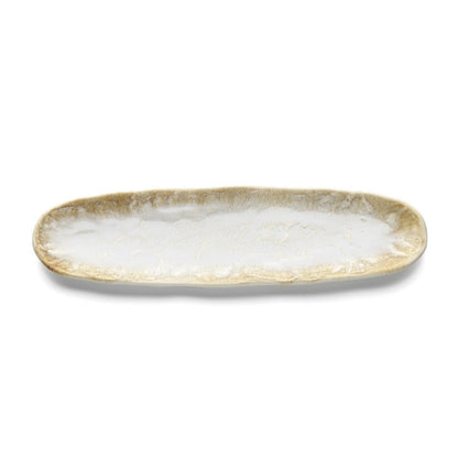 The Da Rocha Oval Platter - White Honey