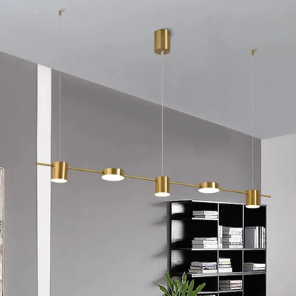 Modern Spotlight Chandelier | Full Metal