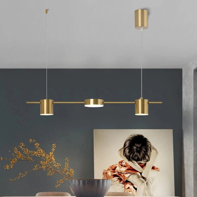 Modern Spotlight Chandelier | Full Metal