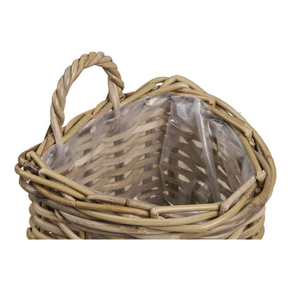 Keli Basket, kubu rattan, natural, 37x23x27 cm
