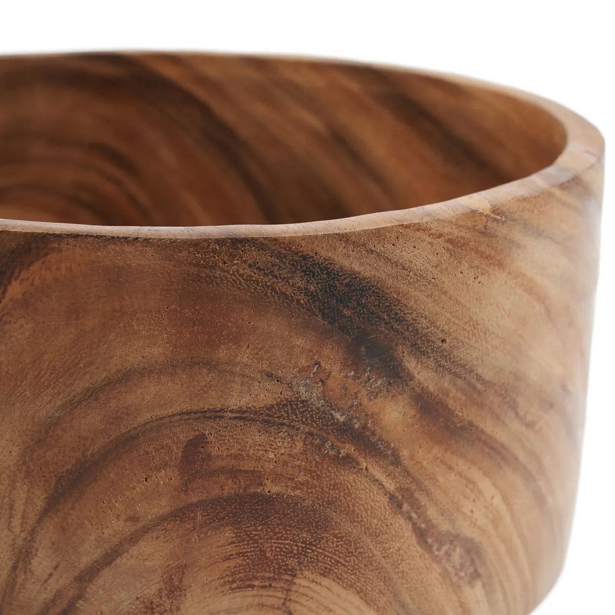 Suar Wood Salad Bowl - Large