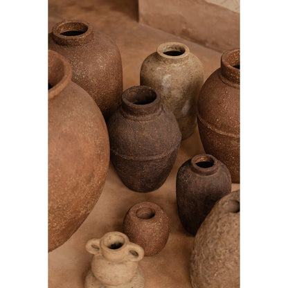 Ceramic Vase - Cream Terracotta Echo Vase - Medium