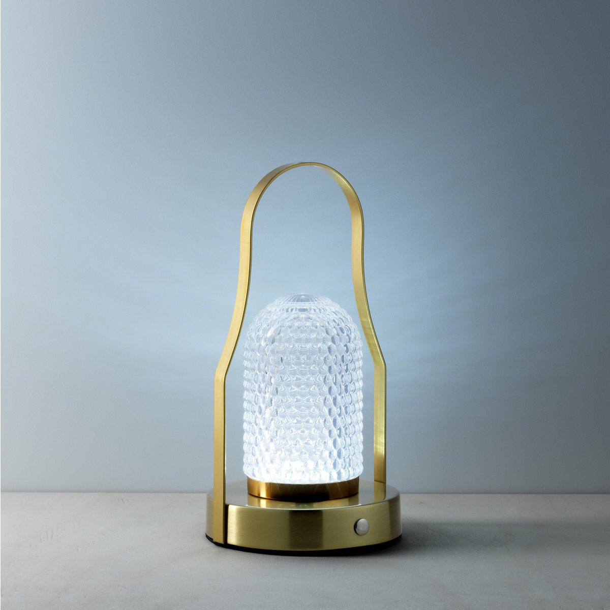Iron LED Table Lamp - Portable Dimmer Lampuccino Style