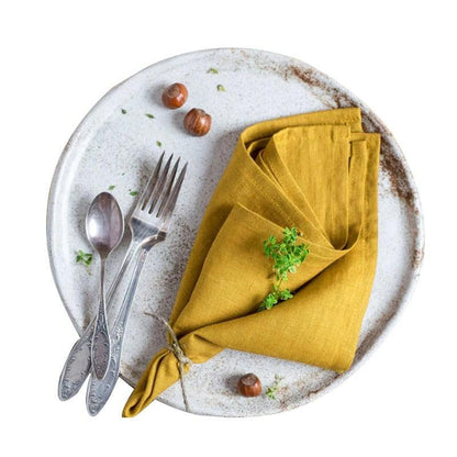 Dinner Napkin 'Classical' | 100% Linen - JUGLANA