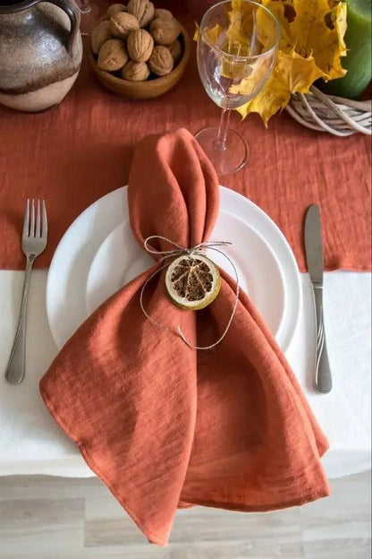 Dinner Napkin 'Classical' | 100% Linen - JUGLANA