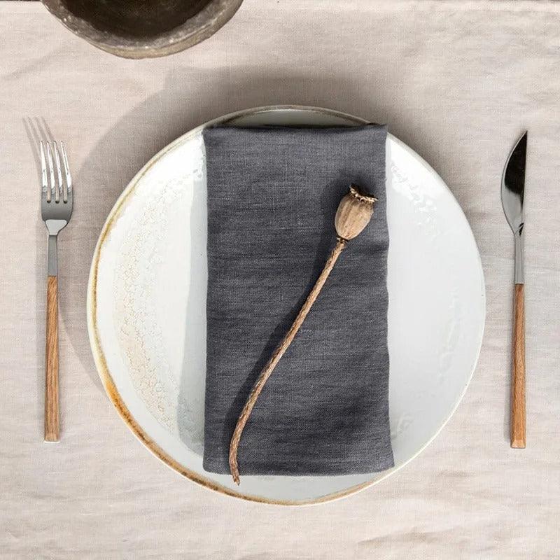 Dinner Napkin 'Classical' | 100% Linen - JUGLANA