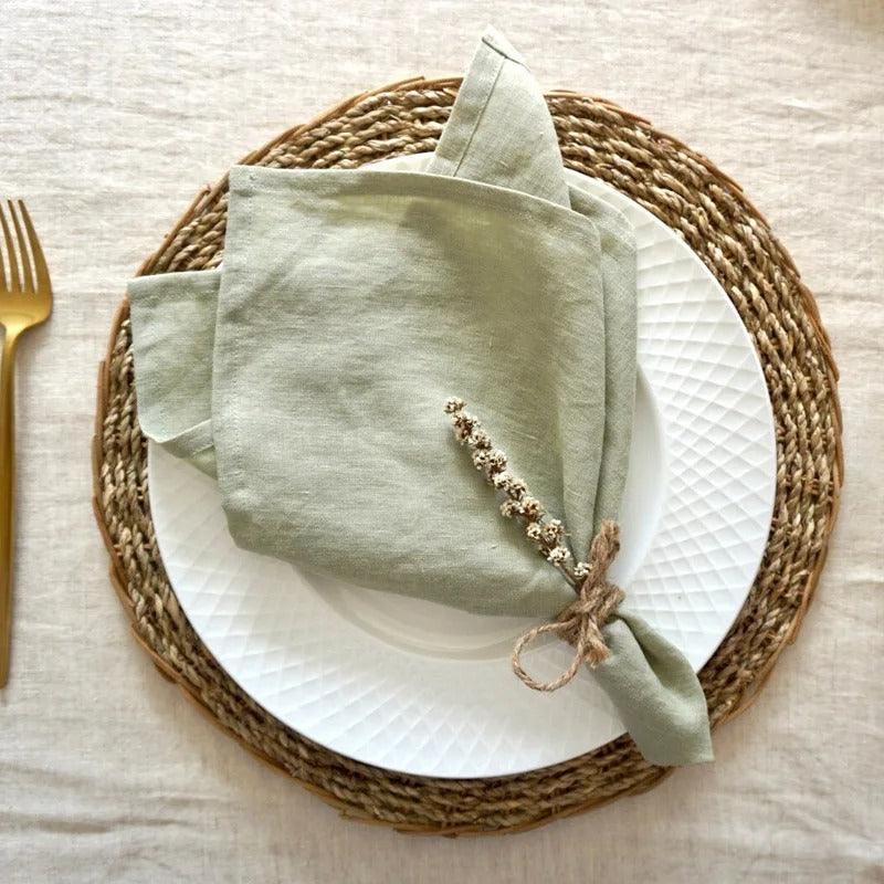 Dinner Napkin 'Classical' | 100% Linen - JUGLANA