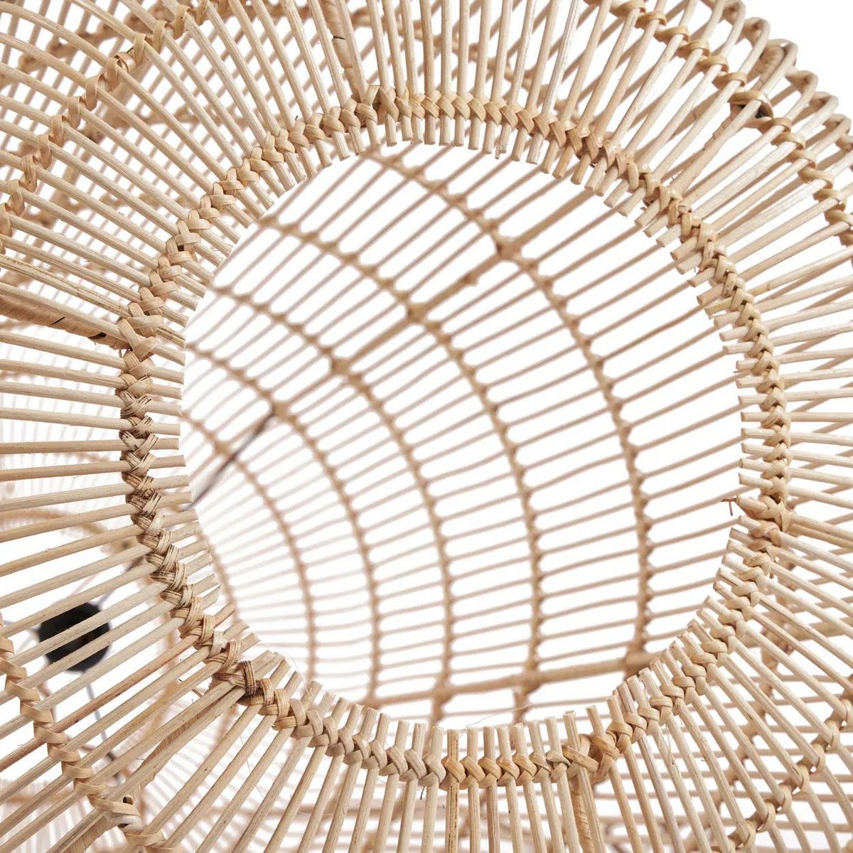 Rattan Pendant Light - XL Natural Handwoven Lighting