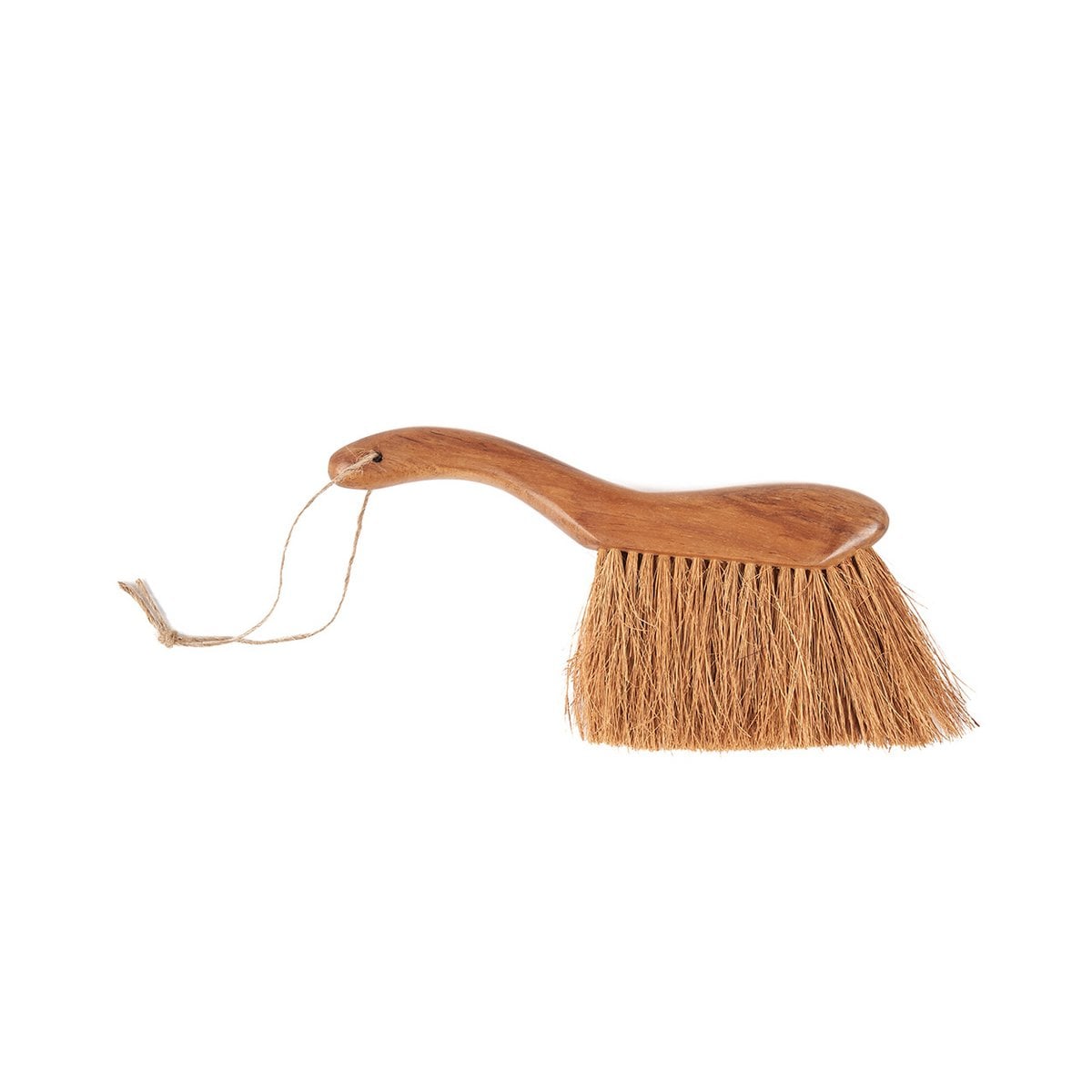 Teak Wood Table Brush - Natural Hand Broom for Cleaning Crumbs