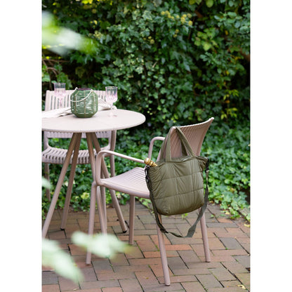 Polyester Cooler Bag – Green Picnic Bag, 24x12.5x37 cm