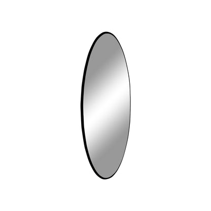 Jersey Mirror - Brass Look, Steel, Ø40cm