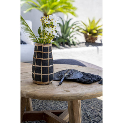 Le Vase Cutie - Naturel Noir - M