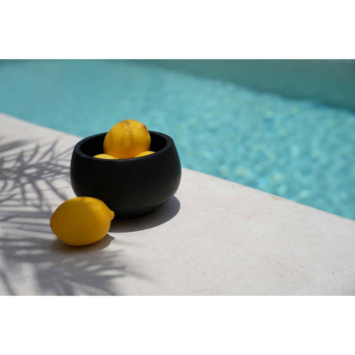 Teak Wood Bowl - Black Decorative Bowl for Home Decor & Jewelry