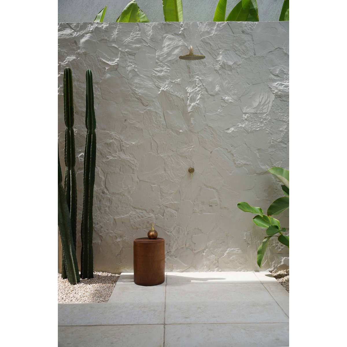 Munggur Wood Stool - The Tribe Natural Accent Stool