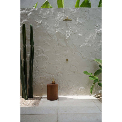 Munggur Wood Stool - The Tribe Natural Accent Stool