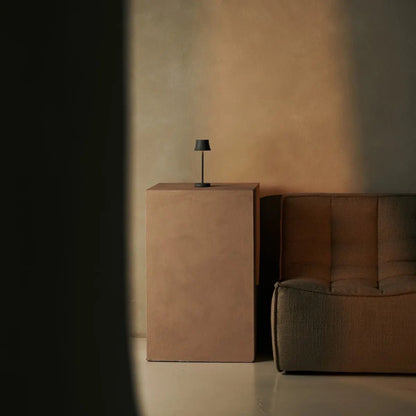 De Pijp Mini Mouse Grey Rechargeable Table Lamp | Wireless Charging & Dimmable