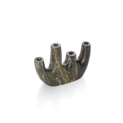 Bidasar Marble Vase - Green Low