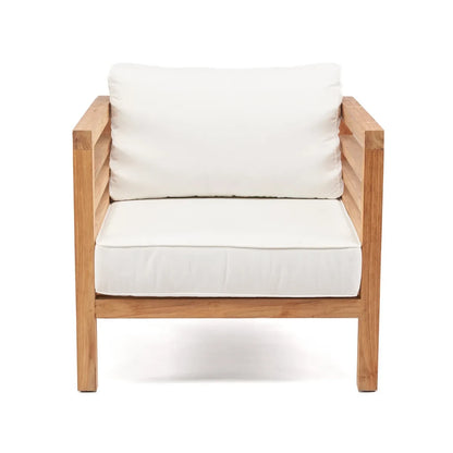 Teak One Seater Sofa - Modular Outdoor Seating