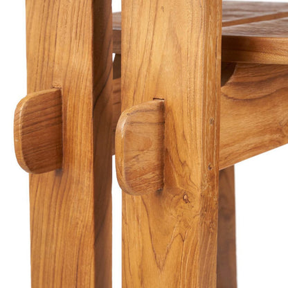 Rattan Bar Stool - Natural Handmade Woven Counter Stool