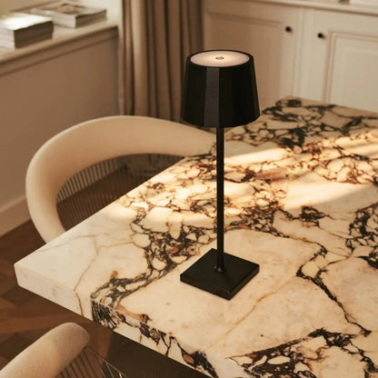 William Black Rechargeable Table Lamp | 120-Hour Battery & Dimmable