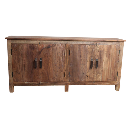 Recycled Wood Sideboard – Farmwood 4-Door Rustic Storage
