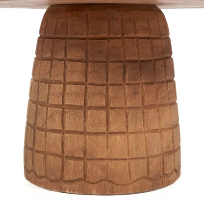 Rattan Cake Stand - Natural Woven Cake Dish for Display