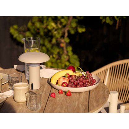 LED Table Lamp Rechargeable - Beige Cordless Lamp
