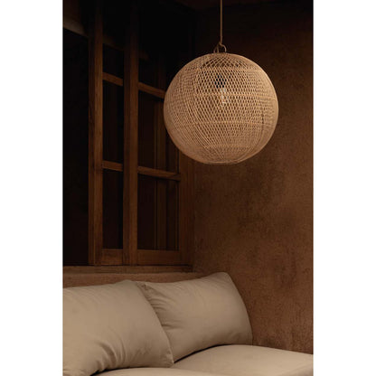 Rattan Pendant Light - Natural Woven Lighting