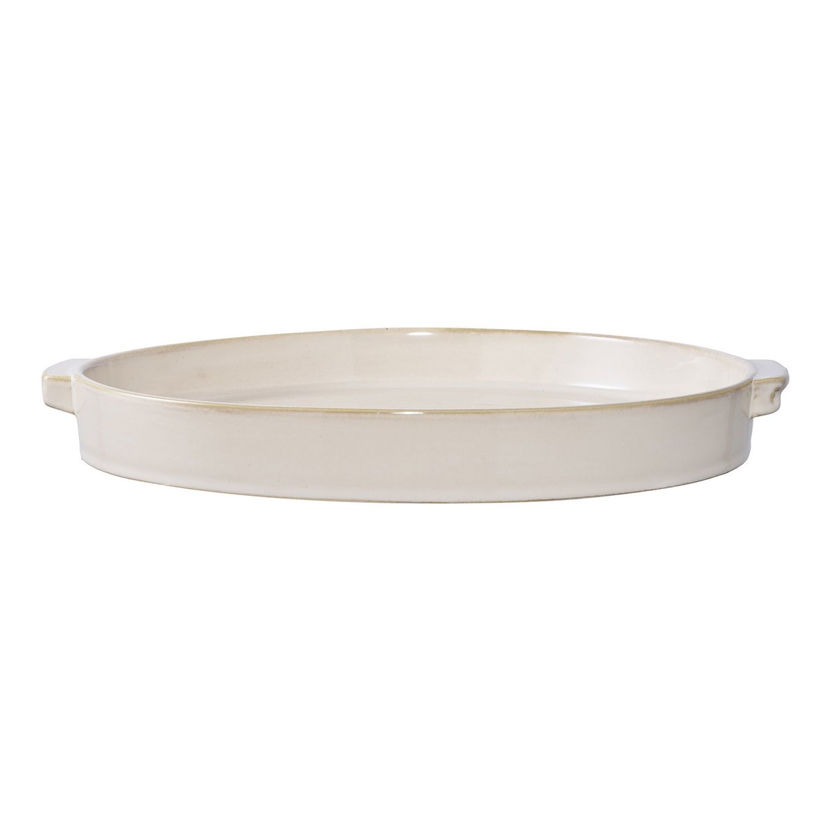 White Ceramic Tray - Minimalist Serving & Decorative Tray