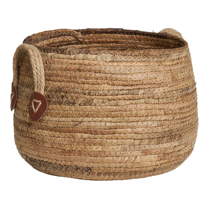 Banana Leaf Storage Baskets – Natural Woven Set of 2