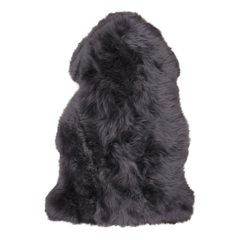Lambskin - Real Lambskin, Grey - 50x85 cm