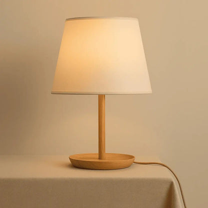 Emily Light Brown Wooden Lamp | Cable & Sustainable Design