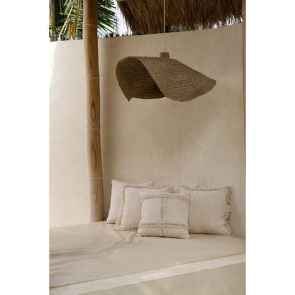 Natural Cotton Cushion Cover - Boho Style, 50x50 cm