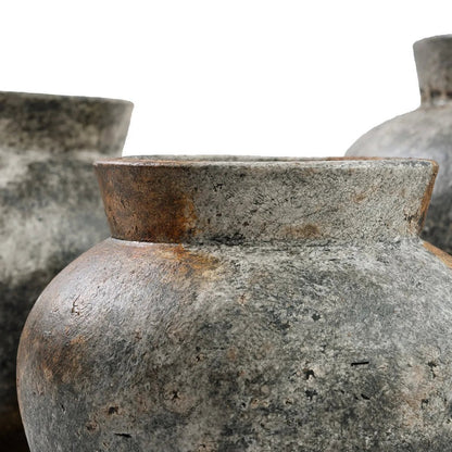 Antique Grey Vase - Small Funky Nordic-Style Accent Piece