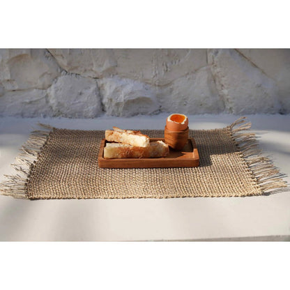 Teak Root Egg Cup - Rustic Natural Wood Breakfast Accessory