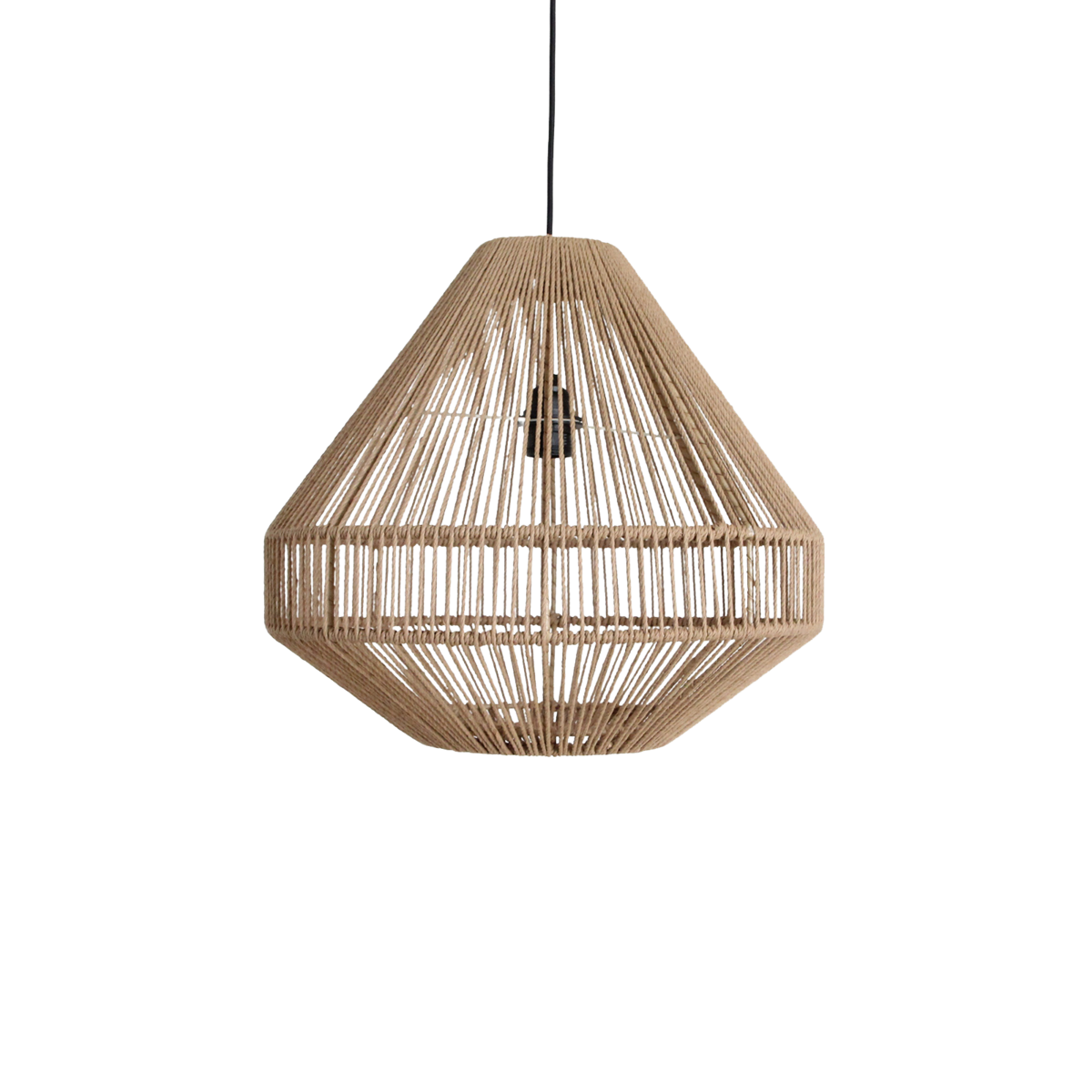 Lámpara colgante Linea Diamond natural