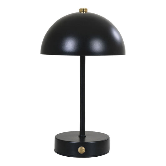 LED Table Lamp - Black & Brass | Holt