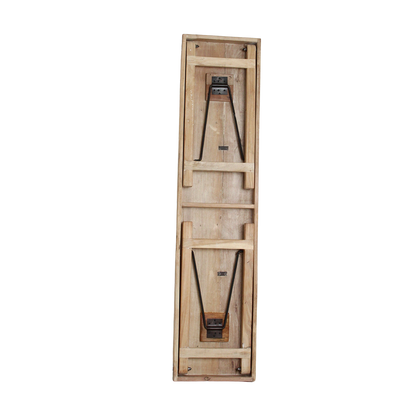 Limewash Console Table Foldable | Wall Table | Raw Materials