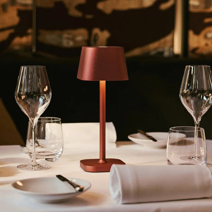 Bronze Rechargeable Table Lamp – Cordless Dimmable Accent Light