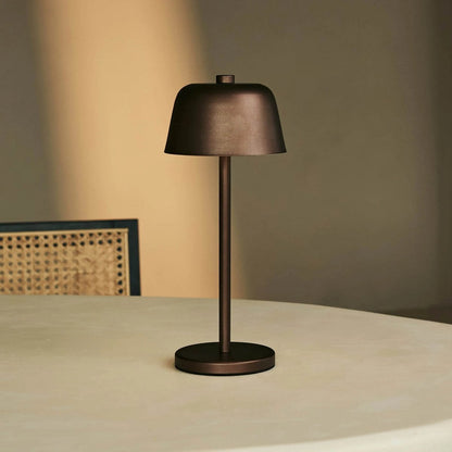 Espresso Brown Rechargeable Table Lamp | Cordless & Stylish Lighting