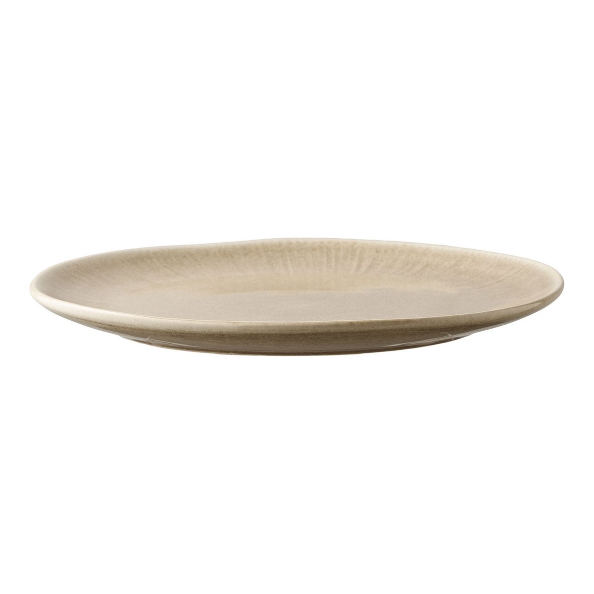 Viola Dinner plate, ceramic, beige, ø27 cm, set of 4