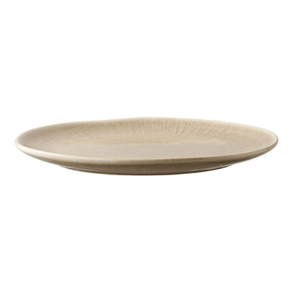 Viola Dinner plate, ceramic, beige, ø27 cm, set of 4