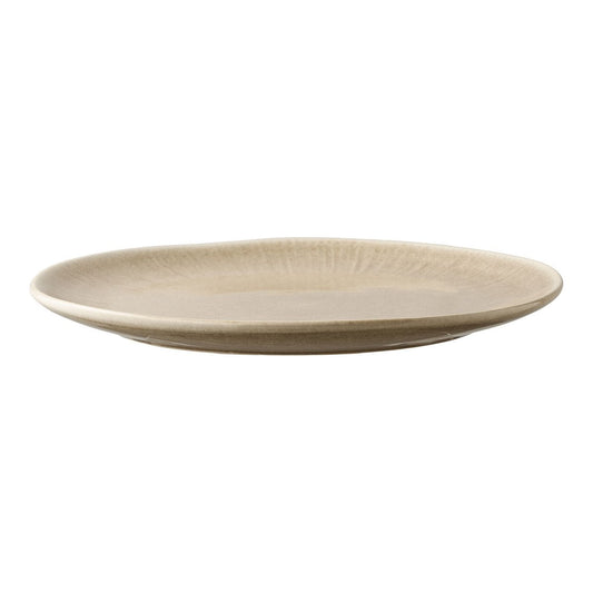 Talerk obiadowy Viola, ceramic, beżowy, ø27 cm, zestaw 4 szt.
